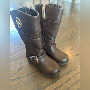 Brown Kids Boots